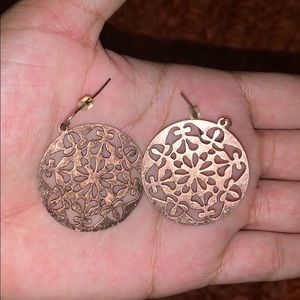 Bronze earrings